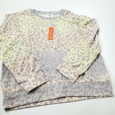 Sundry Women's Size 0 Animal Print Sweatshirt New