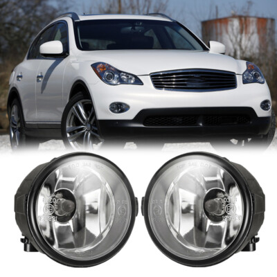AUTOWIKI Yellow Fog Lights For Infiniti Nissan Cube Juke Murano Quest - Halogen, DOT/SAE