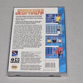 Sega CD Jeopardy! (No Case) (READ)(MOLD)(Reads100%)