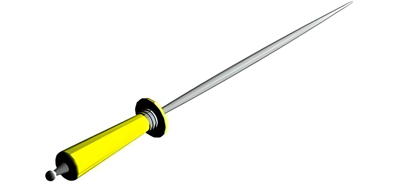 Phoenix 320mm Fine Cut Butcher's Chef's Honing Steel, Yellow, Tool Steel.
Opens in a new window or t
