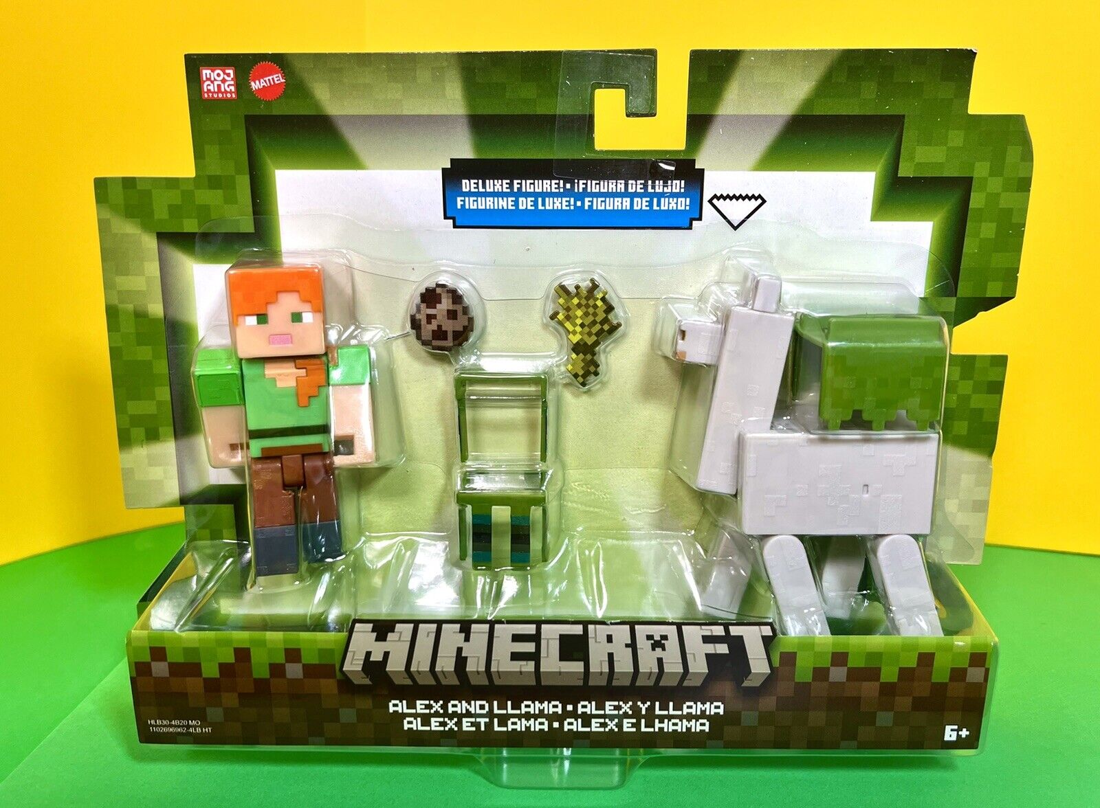  Mattel Minecraft Overworld Noob Adventure Pack Figures  Accessories and Papercraft Blocks, Complete Play in a Box, Toy for Kids  Ages 6 Years and Older : Toys & Games