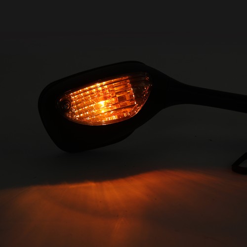 Rearview Mirrors Turn Signal Fit For Suzuki GSXR1000 05-15 GSXR600 GSXR750 06-24 - Foto 8 di 15