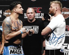 Josh Barnett Frank Mir Signed 8x10 Photo BAS COA Pride FC UFC 164 Picture Auto'd