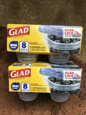 1 2 cup containers with lids