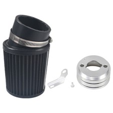 Black Air Filter Adapter Kit For Predator 212cc Go Kart Mini Bike 6.5HP Engine