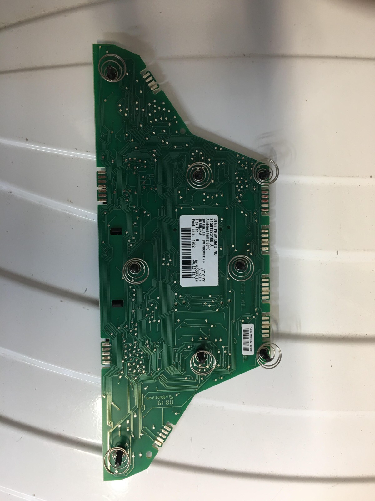 Panne résolue avec NEUF 481010746914 platine tactile 21501323100 BOITE 327 OKI