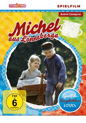 MICHEL AUS LÖNNEBERGA-SPIELFILM KOMPLETTBOX [3 D - VARIOUS  3 DVD NEU