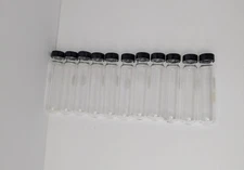 (11) KIMBLE KIMAX Glass 50mL Round Bottom Centrifuge Tube & Screw Cap 45212