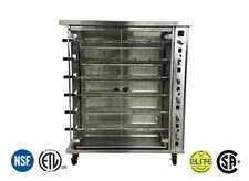 NSF 24 Chicken Rotisserie Oven Commercial Roast Chicken Machine Natural Gas/ LP