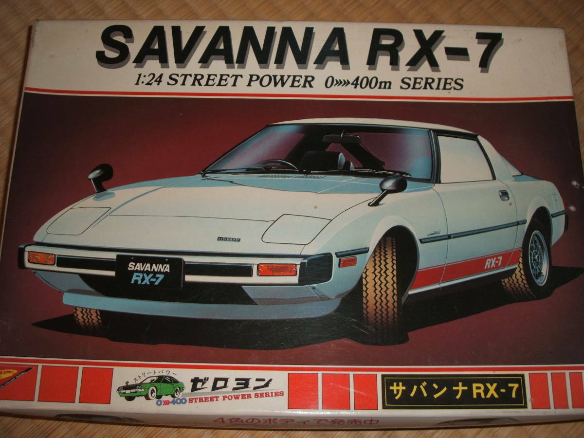 Nichimo MAZDA SAVANNA RX-7 1/24 Model Kit #20675 | eBay