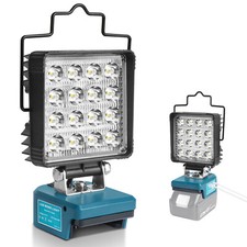 For Makita LXT BL18 18V Battery Cordless LED Work Light Lamp w/ USB & Type-C