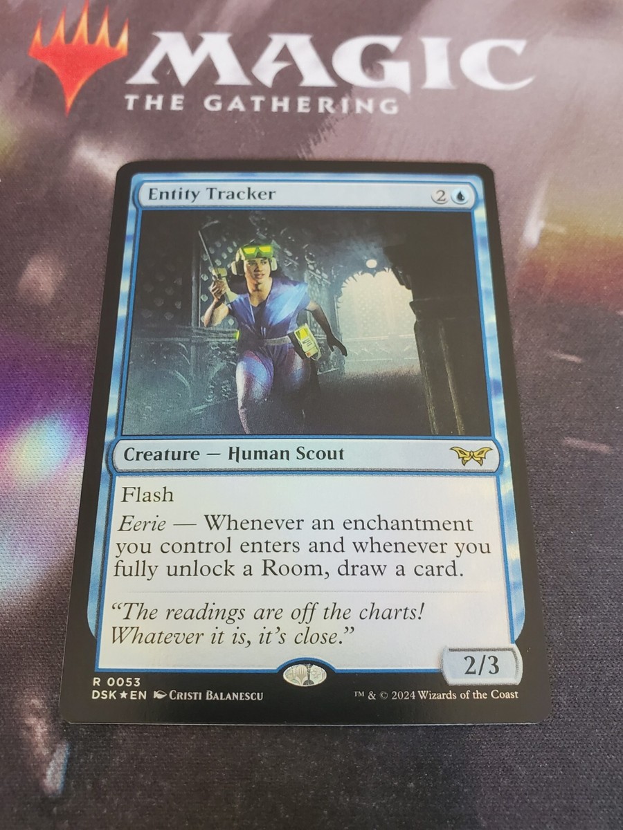 Mtg. Entity Tracker. Foil. Duskmourn. Pack Fresh