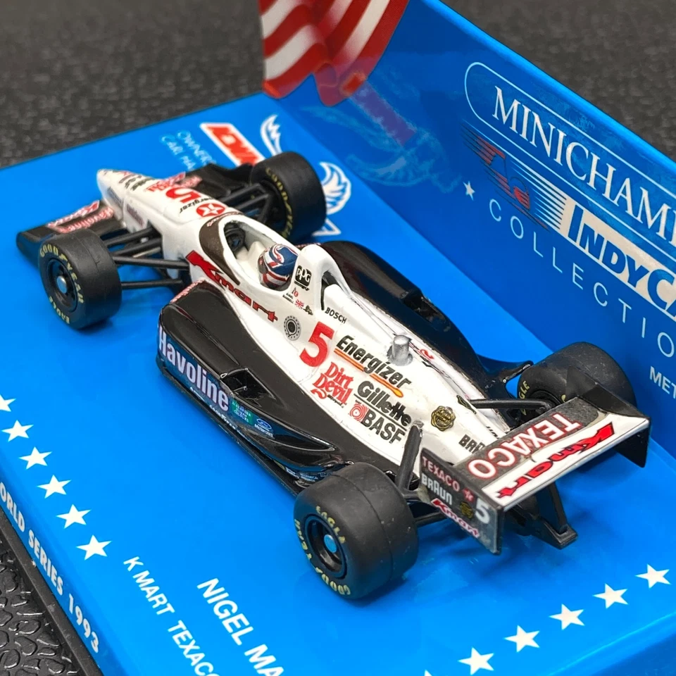 PMA MINICHAMPS 1/64 Indy Car World Series 1993 Nigel Mansell TEXACO LOLA FORD - Image 2 of 4