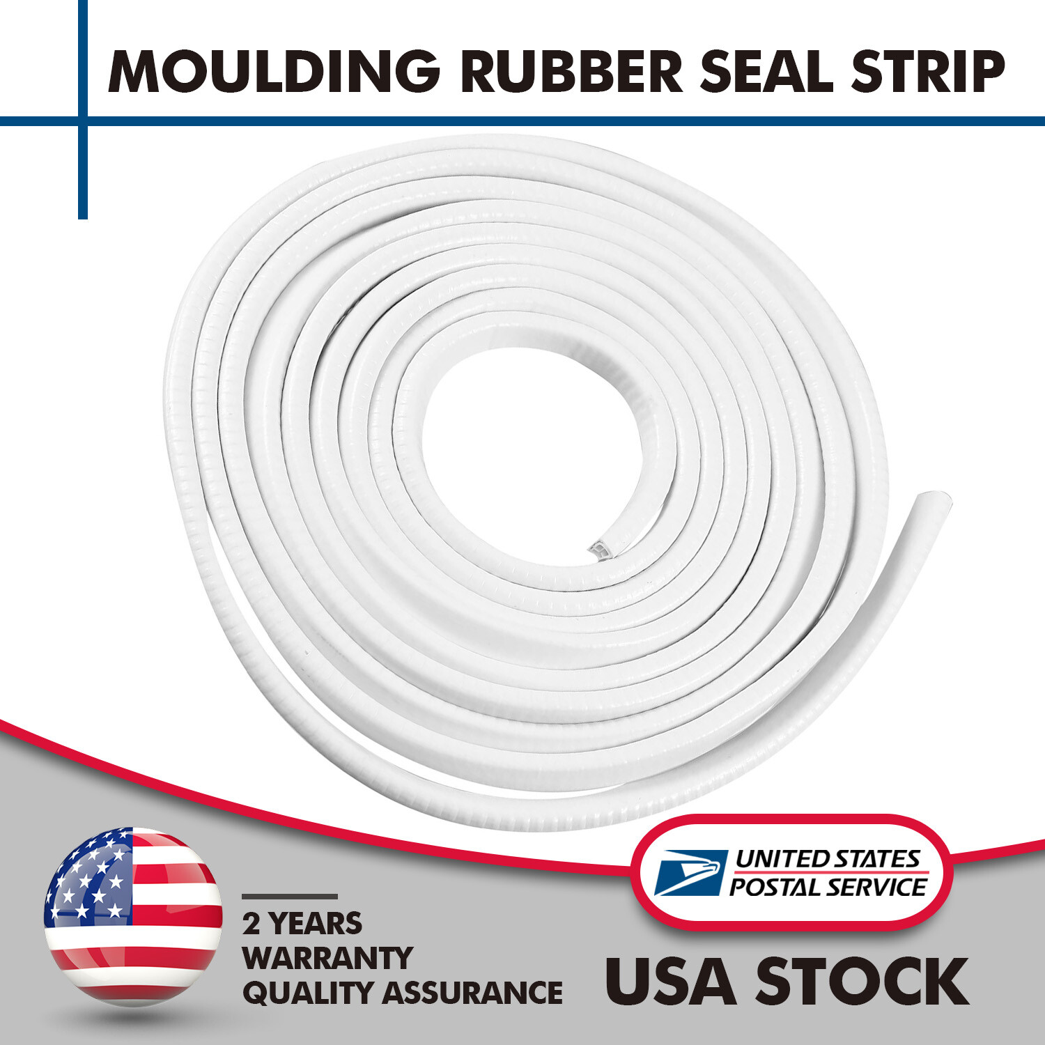 20FT Car Door Edge Trim Lock Guard Moulding Rubber Seal Strip Protector
