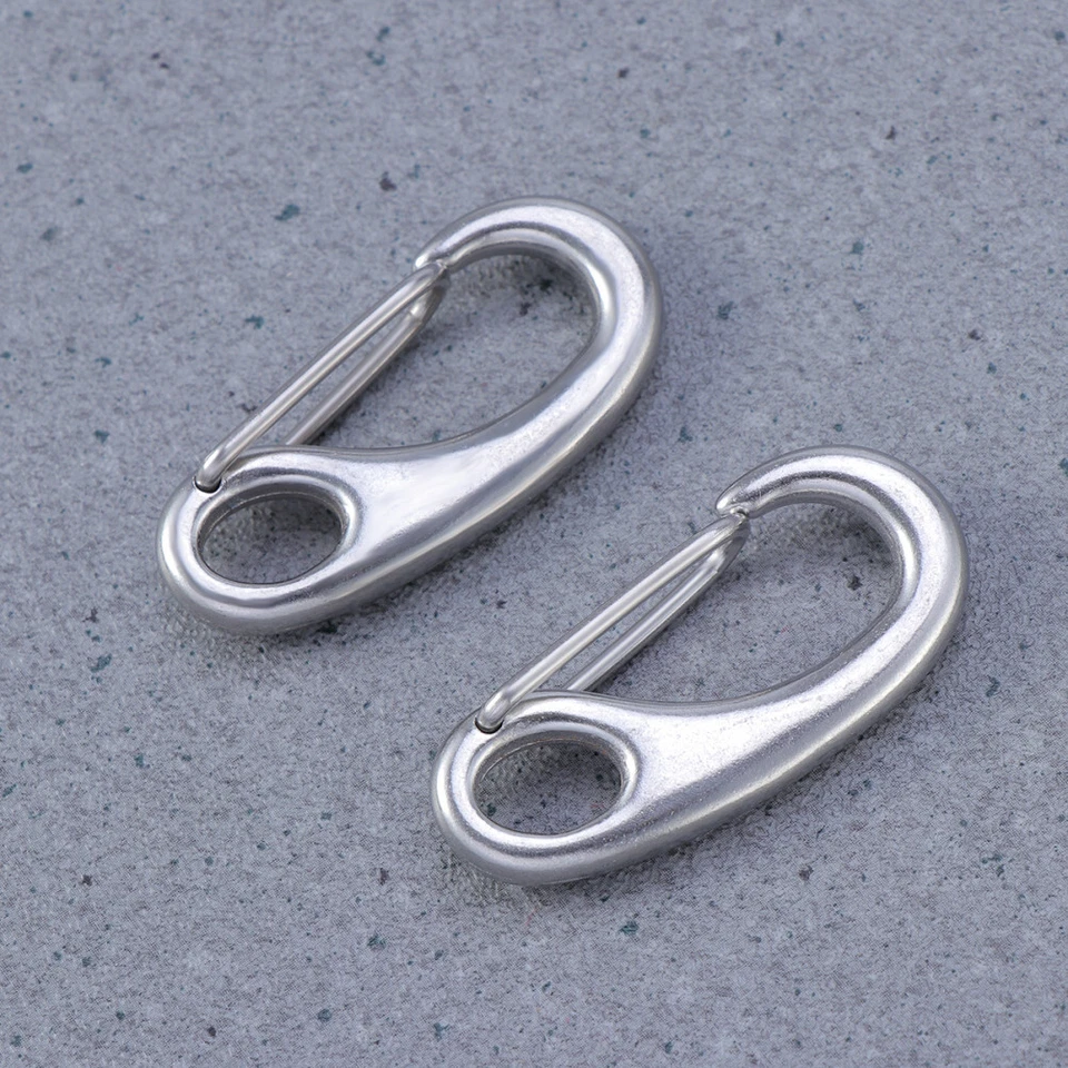 Clip de etiqueta de perro de 2 piezas para etiquetas de nombre de collar para perros cadena de etiqueta de perro clip de etiqueta de identificación de mascota Foto 4 de 4