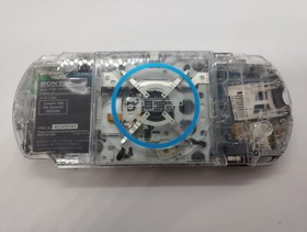 Sony PSP-3000 Playstation Portable Handheld Console Clear Shell Custom