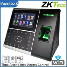 ZKTeco iFace302-S WiFi Face Fingerprint Time Attendance Machine Access Control