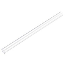 PC Rigid Round Clear Tubing 20mm ID x 21mm OD x 305mm Length Plastic Tube
