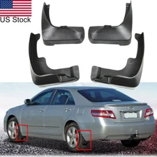4pcs Front Rear Splash Guards Mud Flaps Mudguard Fender For 2007-11 Toyota Camry