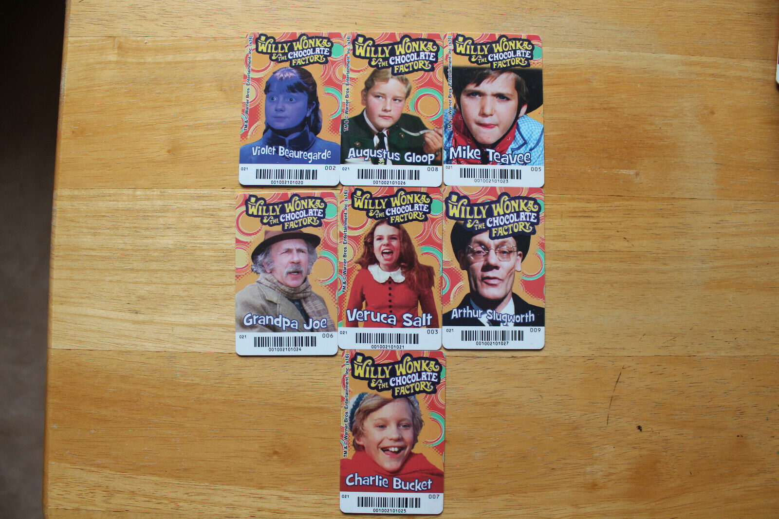 Wonka Playing Cards