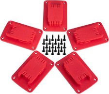 5 Packs Tool Holder Mount for Milwaukee 18v Tool for Dewalt 20V 12V Drill Dock