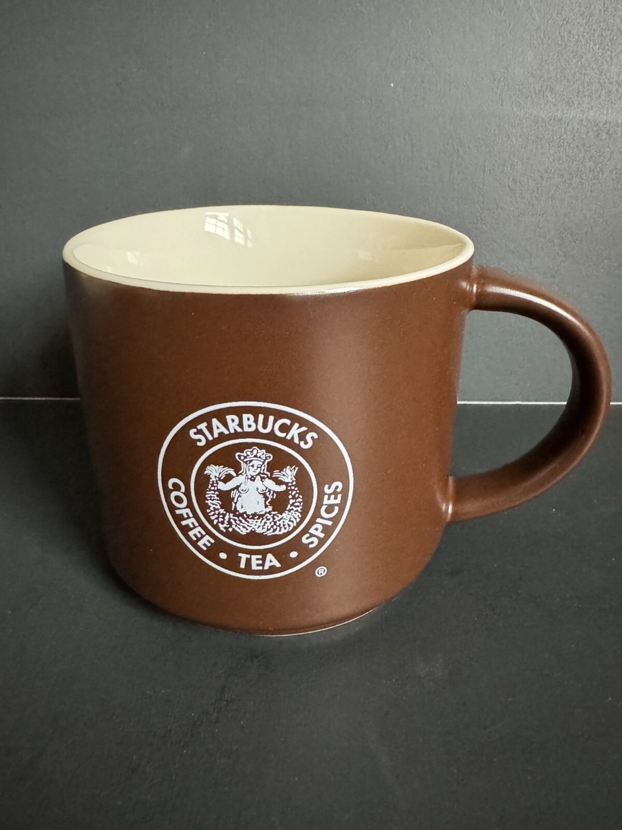 Starbucks Original Logo Pike Place store 14 oz. brown mug NEW with
