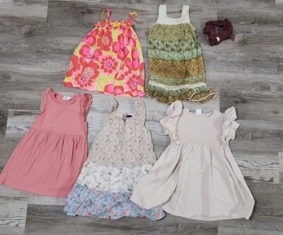 Girls Dresses 3t And 3/4 Zara Gap Summer Sun Short Sleeve Tank