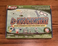A Kids Chemistry Junior Experiments  Science Lab Kit Playz Stem Fun Toy New