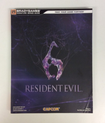 Resident Evil 6 Official Strategy Guide Brady PS3 Xbox 360 Capcom