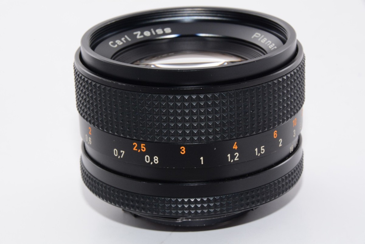 Exc+3] Contax Carl Zeiss Planar 50mm f1.4 AEJ From JAPAN