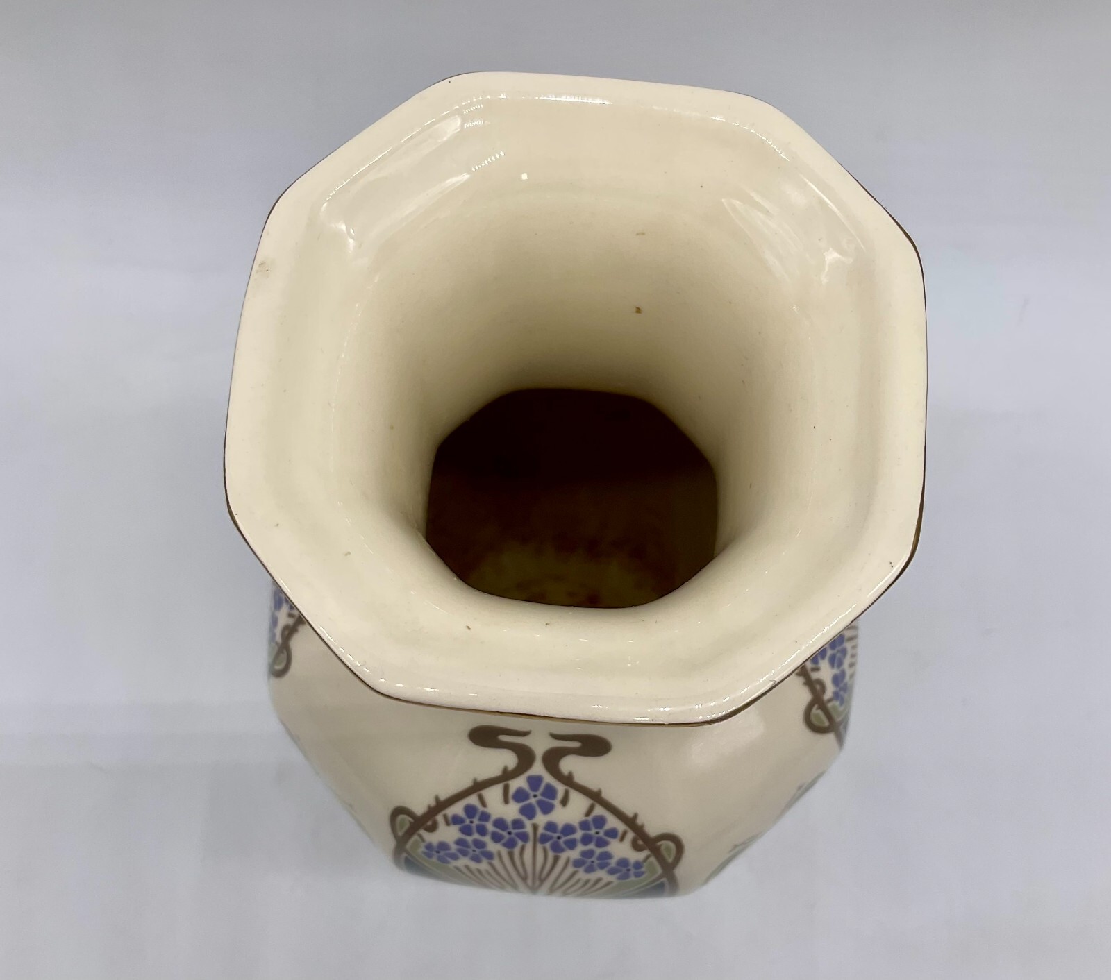 Liberty London Art Decostyle vase Ianthe 1987 Mason's Ironstone E8 eBay