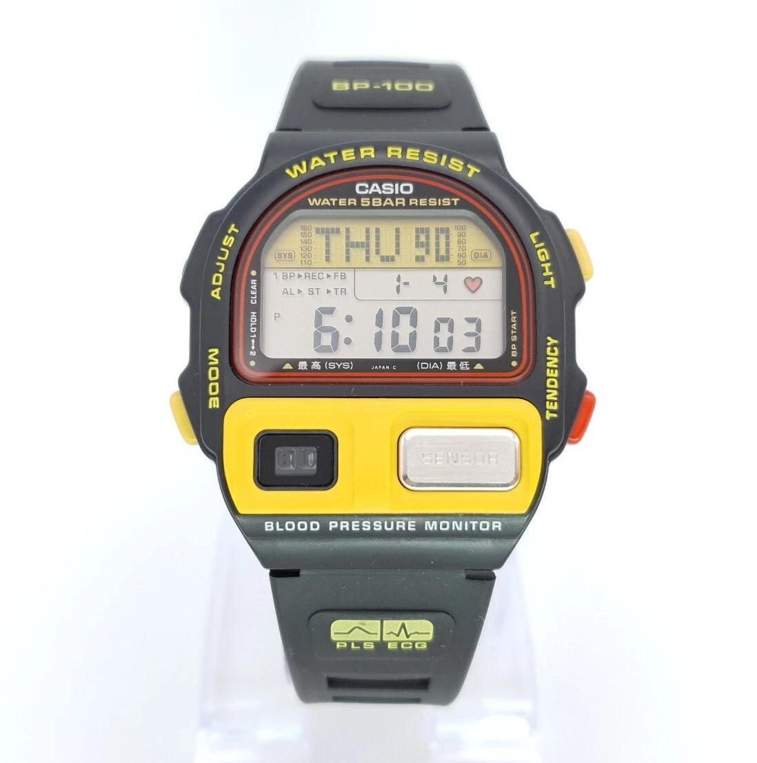 Casio blood hot sale pressure watch