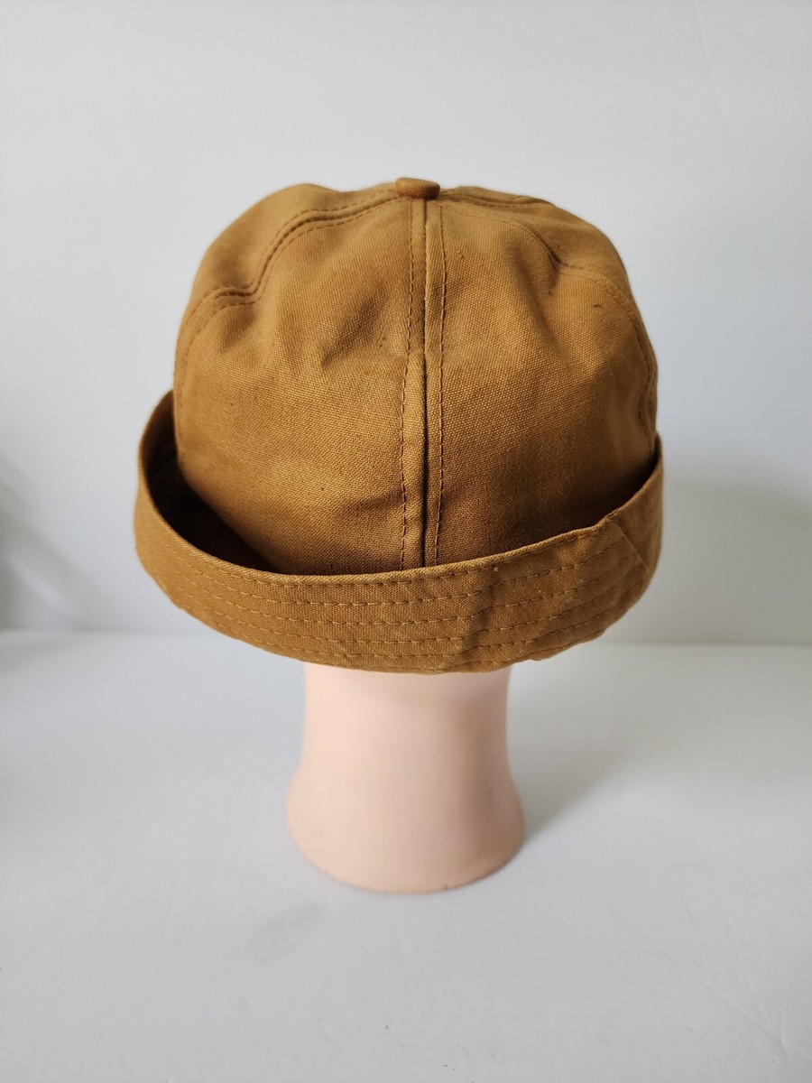 VTG L.L. Bean Hunting Hat Duck Brown 80s Tan khaki Trapper  display picture 1