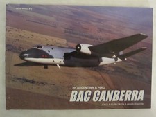 BAC Canberra in Argentina and Peru - Color Profiles & Photos, Spanish text