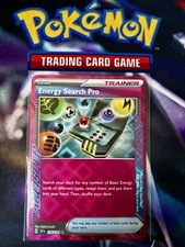 Energy Search Pro 176/191 Sv08: Surging Sparks Holo NM+ Pack Fresh