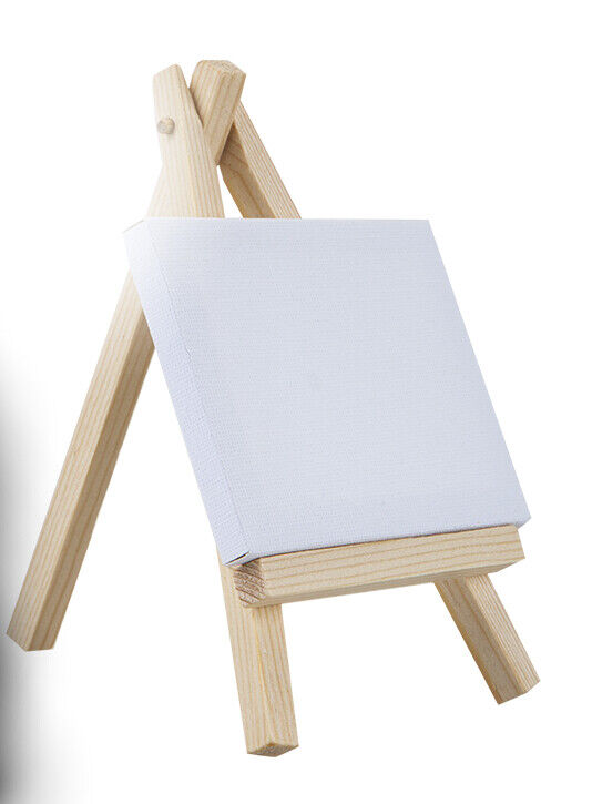 Blank Artist Canvas Art Board Plain Painting Stretched Framed White Large  Small