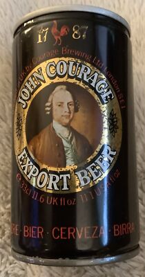 John Courage Export Beer Pull Tab Beer Can Courage Brewing London United Kingdom