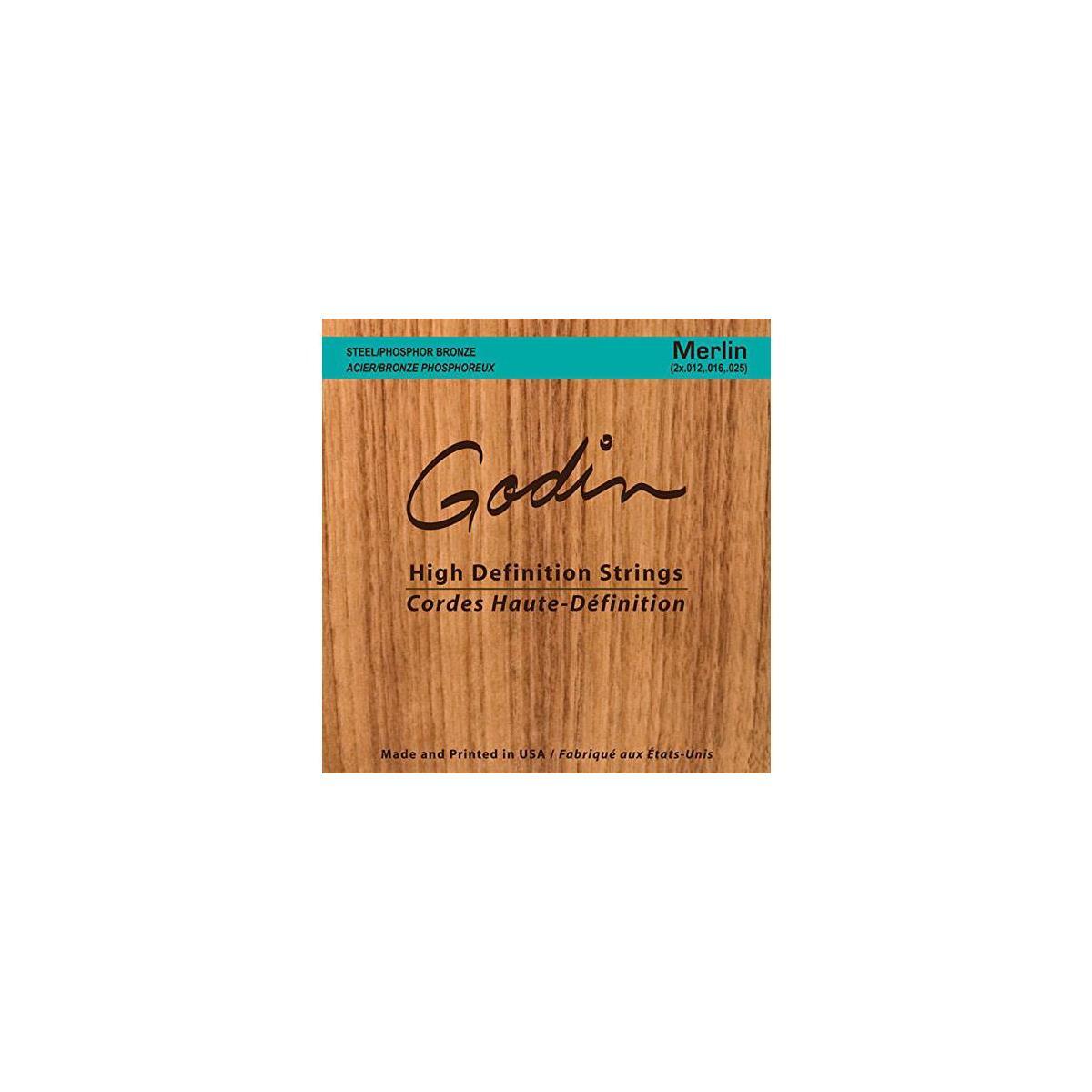 Струны Seagull Godin из сталифосфористой бронзы для M4 2x012 016 025 039920 1990₽