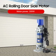 600kg AC Rolling Door Side Motor 110V 300W Electric Garage Opener Automatic Kit