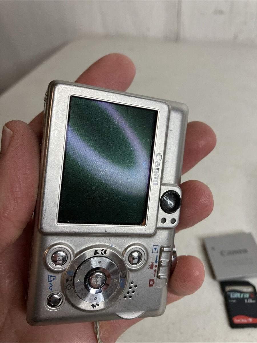Canon PowerShot SD400 Digital Camera Silver 2.0