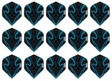 5 Sets Pentathlon TDP Lux Standard Dart Flights – Ships Tracking - Aqua