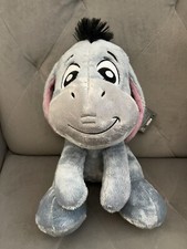Disney Parks Baby Eeyore 12" Plush Winnie Pooh Big Feet New With Tags