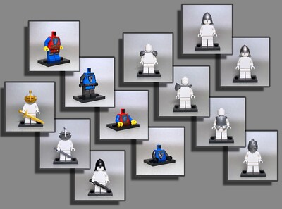 LEGO  Figuren Falkenritter Löwenritter 3x Zubehör Helm Schulterpanzer Schwert