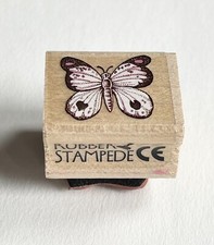Rubber Stampede A Little Butterfly 291A 2000 Wooden Rubber Stamp Craft