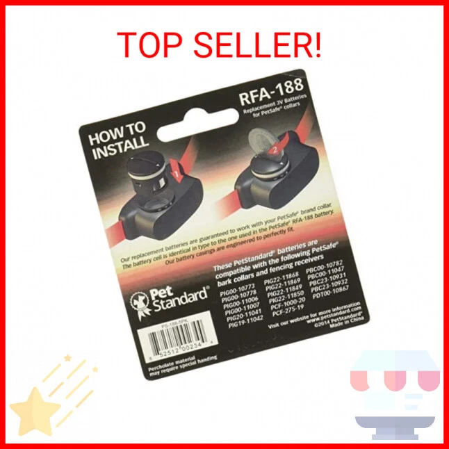 Petsafe batteries top rfa 188