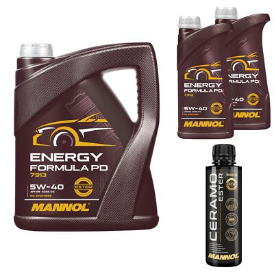 7L MANNOL Motoröl ENERGY FORMULA PD 5W-40 Inkl. Additive Ceramo Ester
