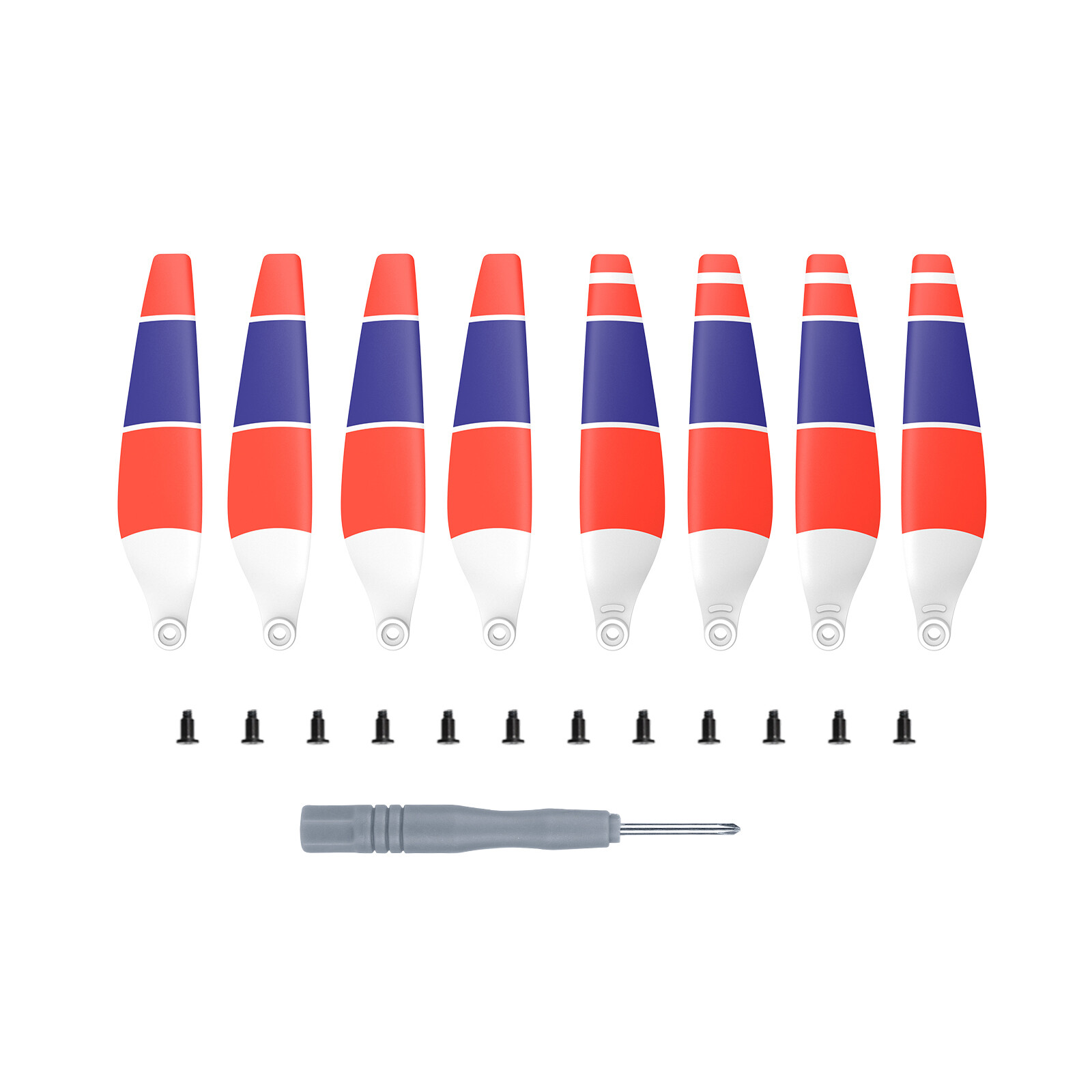 8 Pcs Propeller 6030F Blade Low Noise Wing Replacement for DJI Mini 3 Drone