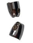 ukscooters LAMBRETTA LEGSHIELD BEADING CLAMPS ALLOY CHROME PAIR CLUMPS GP LI