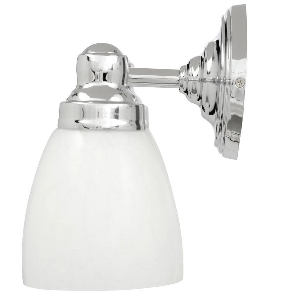 Aplique de baño cromado 2 luces World Imports WI802608 Foto 2 de 3