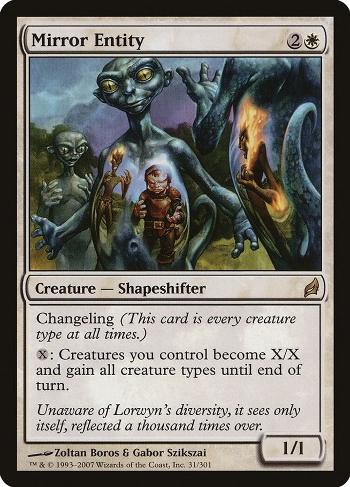 Mirror Entity Lorwyn - 31 Rare NM
